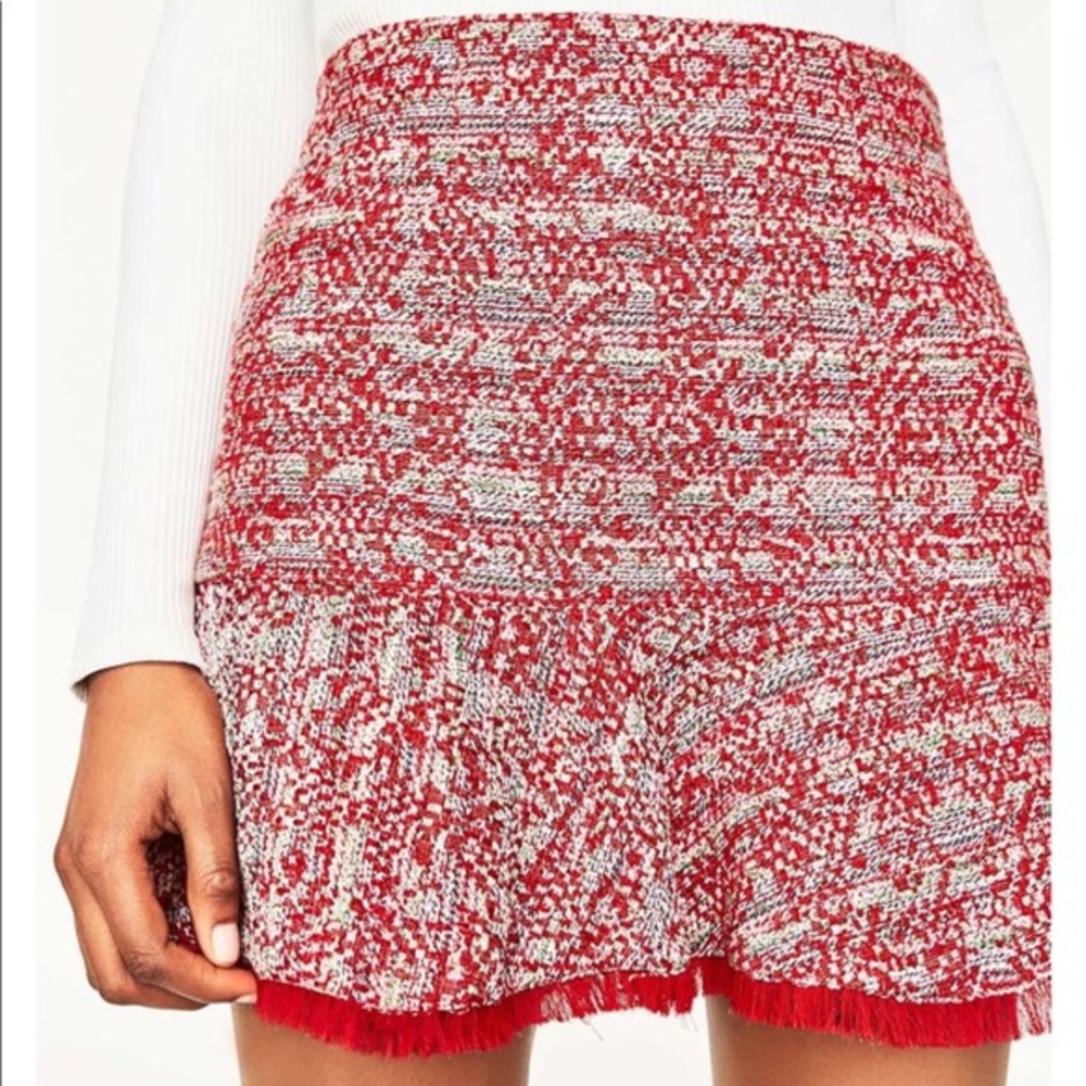 Zara Tweed Skirt
